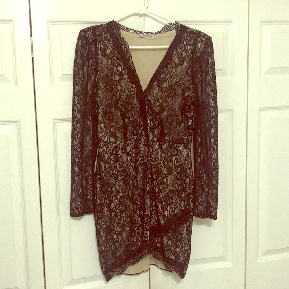 Black long sleeve Dress.Perfect for the holidays.